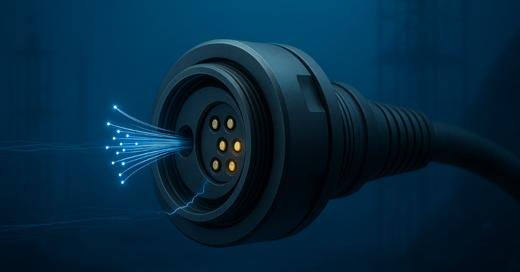 Subsea Fiber Optic and Power Hybrid Cables: Multi-Function Connector Design